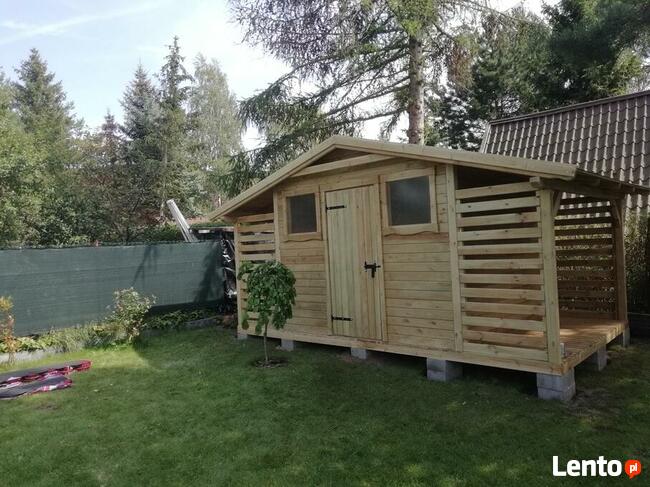 Domki narzędziowe , domki wraz z drewutnią -SEZON 2025