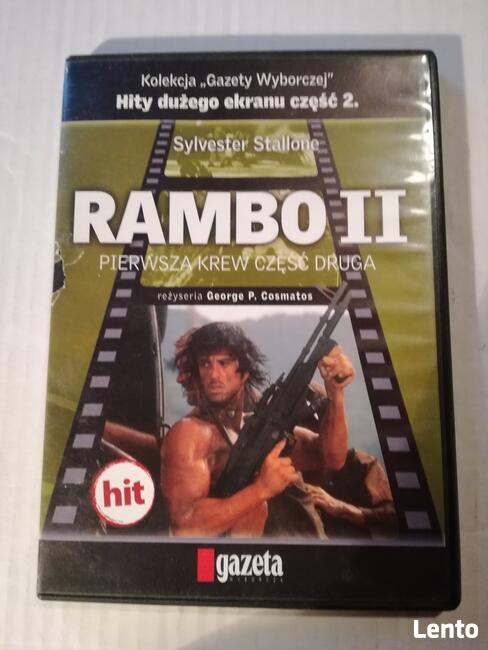 Rambo II - pierwsza krew.Film DVD.