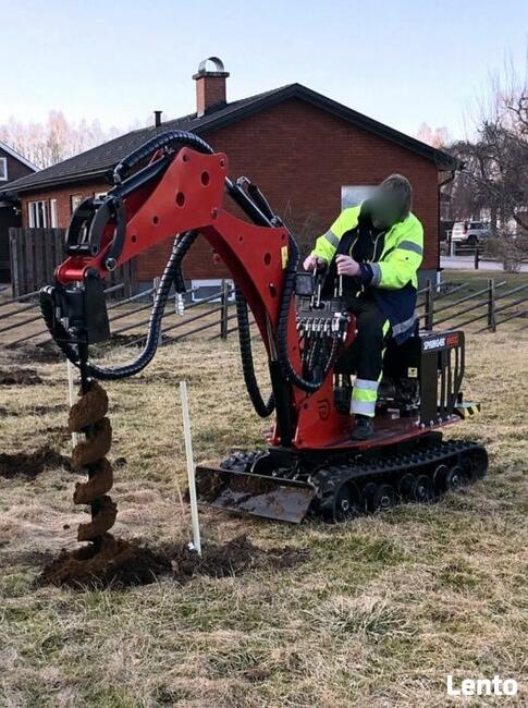 Nowa Minikoparka SpringerMAX Obrót 360°, Polski Producent