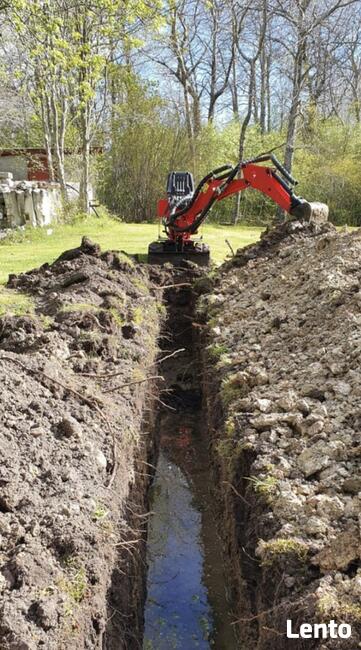 Nowa Minikoparka Koparka Heuschrecke Mikro koparka