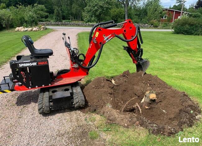 Nowa Minikoparka SpringerMAX Obrót 360°, Polski Producent