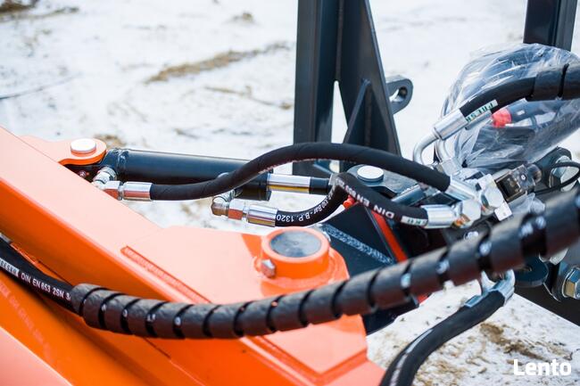 Zamiatarka szczotkowa, odśnieżarka, obmiatarka ZE 120-200 cm