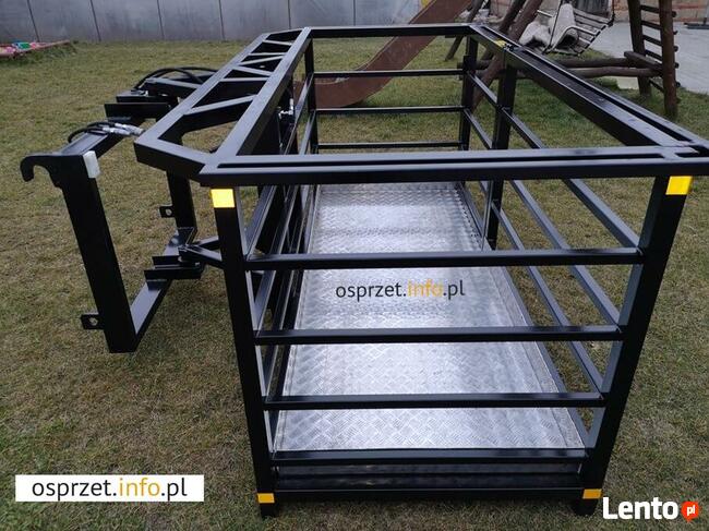 Kosz narzędziowy, kosz roboczy do ładowarki lub koparki