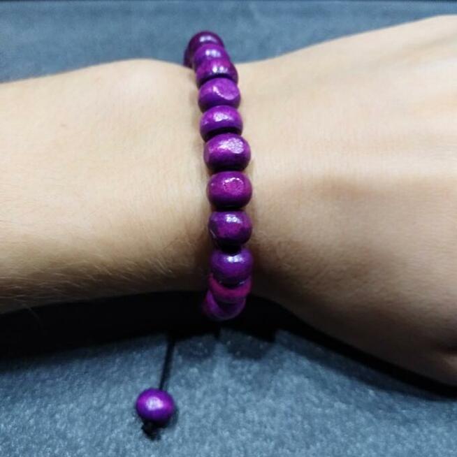 KOMPLET Naszyjnik i bransoletka etno boho kolia koraliki