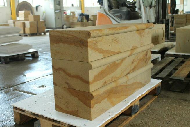 Schody kamienne bloki piaskowca schody z bloków piaskowca