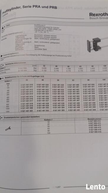 Jednostka prowadząca siłownik Bosch 50-50 nieużywana