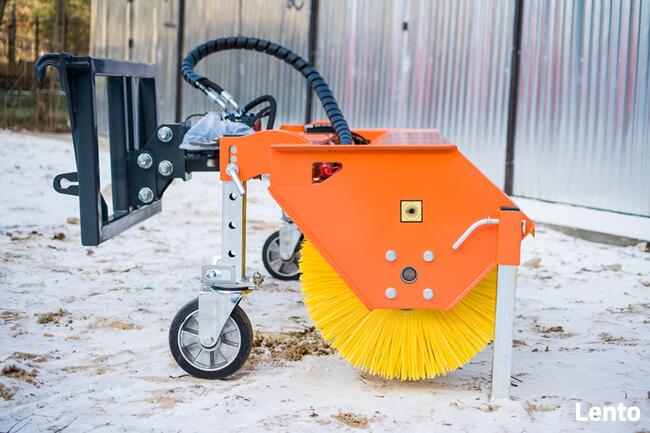 Zamiatarka szczotkowa, odśnieżarka, obmiatarka ZE 120-200 cm