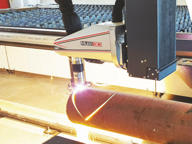 Cięcie PLAZMOWE/GAZOWE/TLENOWE blach i rur do Ø900