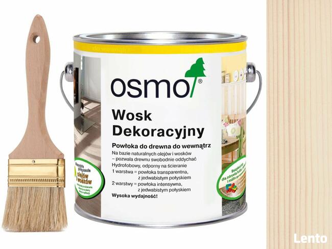 Osmo Wosk dekoracyjny 3111 BIAŁY 0,75l KRAKÓW