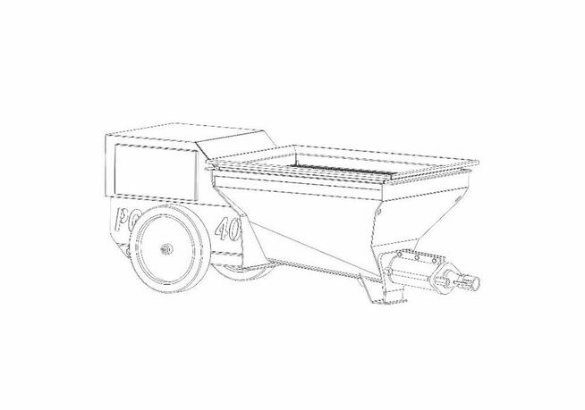 Agregt tynkarski PG40 SPGBaumaschinen