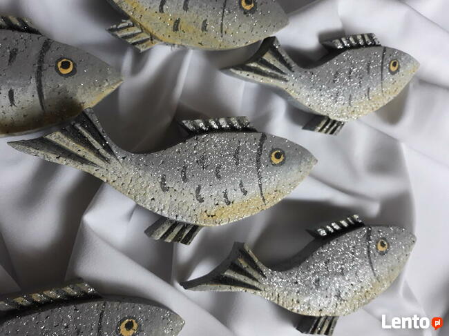 Rybka malowana dekoracja Pierwsza Komunia Boże Ciało