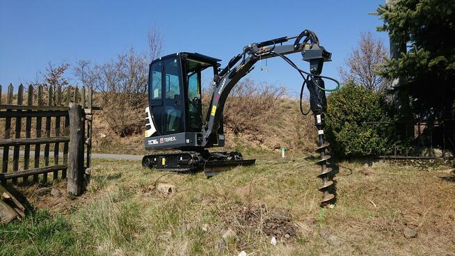 Usługi Minikoparka Warszawa i okolice Wynajem