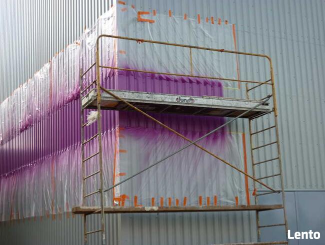 MALOWANIE NATRYSKOWE WNĘTRZ ELEWACJI MYCIE DACHÓW KARCHER