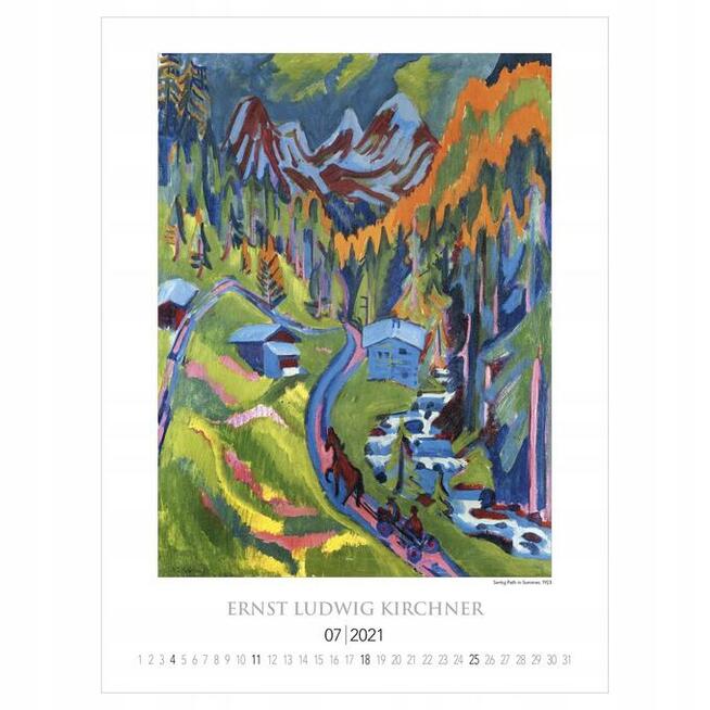 13 Reprodukcji Jawlensky Cezanne Munch Marc Klee