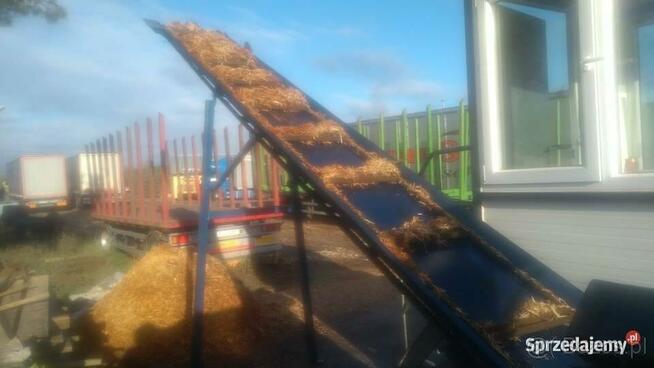 Podajnik, wygarniacz trocin, zrębki