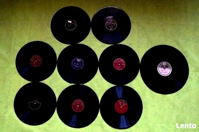 Przedwojenne płyty gramofonowe dla kolekcjonera