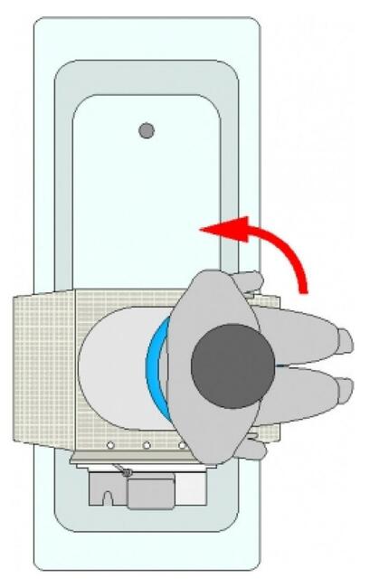 Podnośnik wannowy Comfort Plus z siedziskiem obrotowym, nowy