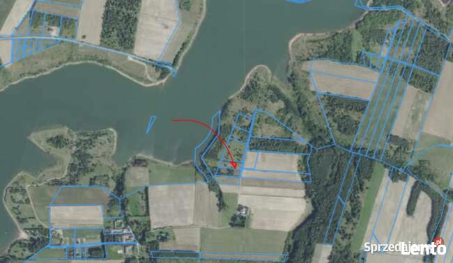 działka nad zalewem Wióry -Szeligi z dostępem do wody