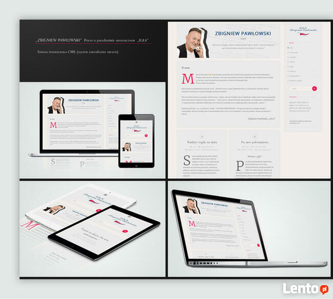 Strony, sklepy internetowe, projekty graficzne, prezentacje