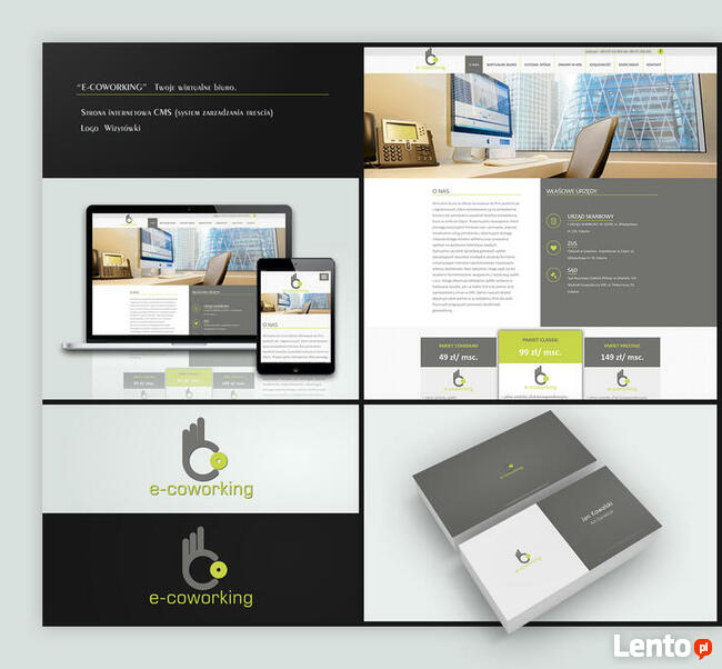 Strony, sklepy internetowe, projekty graficzne, prezentacje