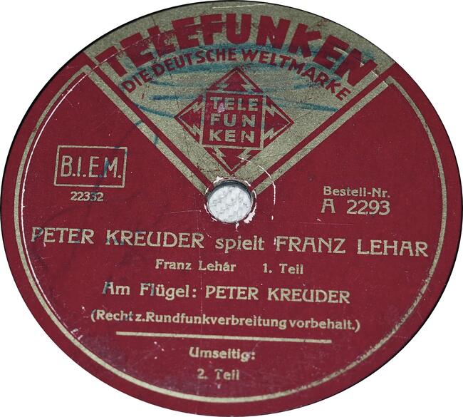 Przedwojenne płyty gramofonowe dla kolekcjonera