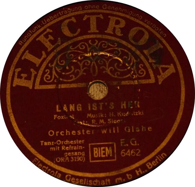 Przedwojenne płyty gramofonowe dla kolekcjonera