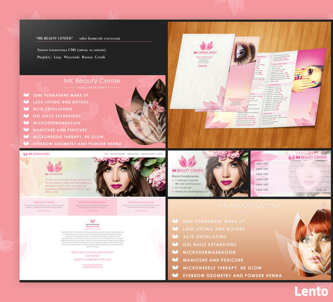 Strony, sklepy internetowe, projekty graficzne, prezentacje