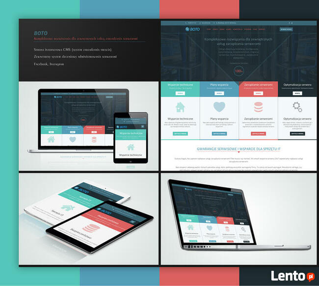 Strony, sklepy internetowe, projekty graficzne, prezentacje