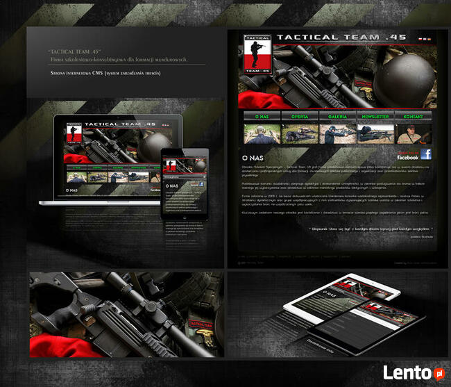 Strony, sklepy internetowe, projekty graficzne, prezentacje