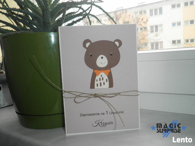 Zaproszenia na urodziny dziecka