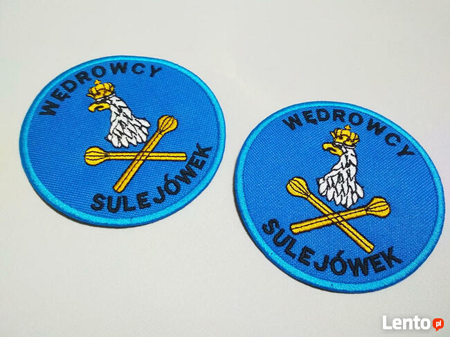 Haftowane naszywki z Twoim logo lub napisem