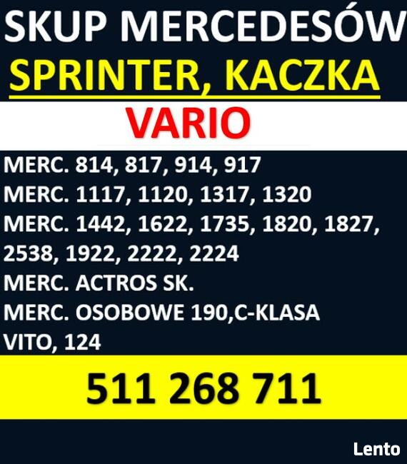 skup aut mercedes 190,124,SPRINTER, KACZOR 603-411-333