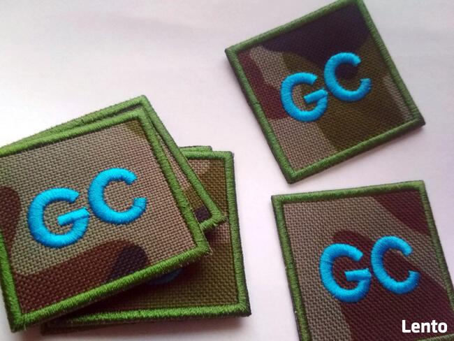 Haftowane naszywki z Twoim logo lub napisem