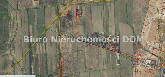 Działka usługowa Łojki gm. Blachownia