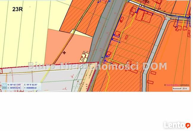 Działka Kolonia Poczesna gm. Poczesna