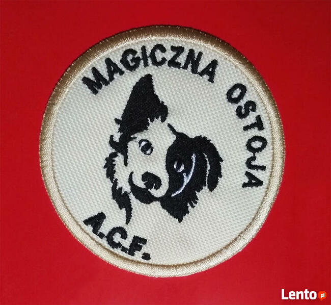 Haftowane naszywki z Twoim logo lub napisem