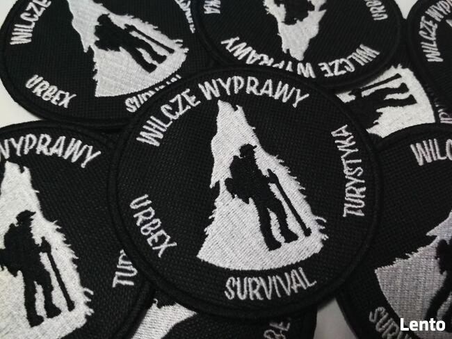 Haftowane naszywki z Twoim logo lub napisem