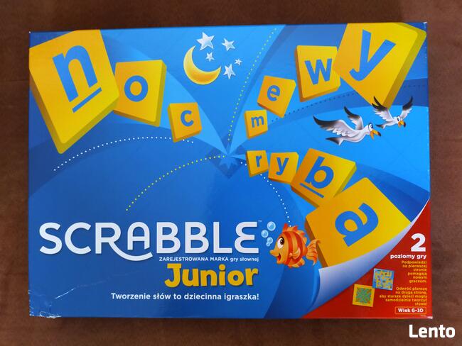 GRA EDUKACYJNA „SCRABBLE JUNIOR” POZIOM 2