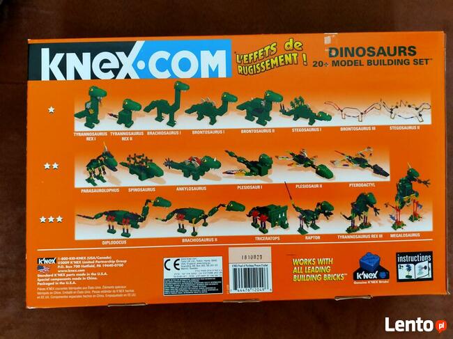 DINOSAURS 20+MODEL BUILDING SET – KNEX COM