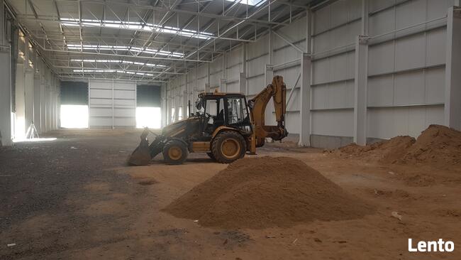 Usługi roboty ziemne koparko ładowarką lubań