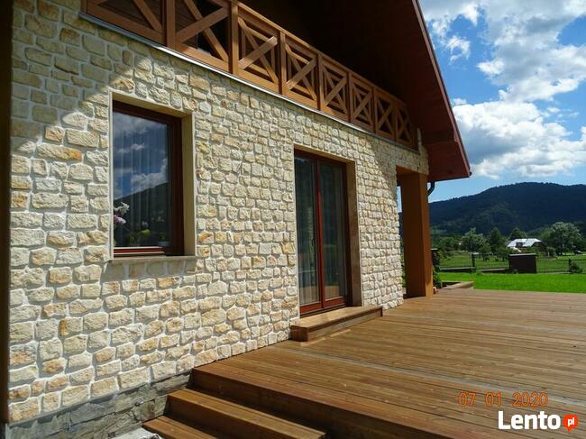 płytki rustykalne na dom w kształcie starej cegły