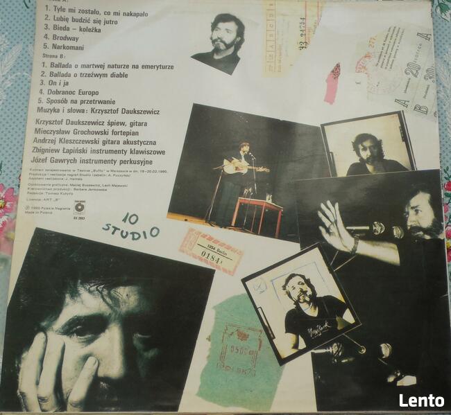 Sprzedam Płytę winylową ,Daukszewicz ,
