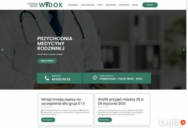 Serwis portal internetowy - kompleksowe tworzenie stron VAT