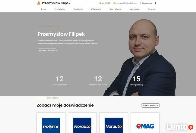 Serwis portal internetowy - kompleksowe tworzenie stron VAT