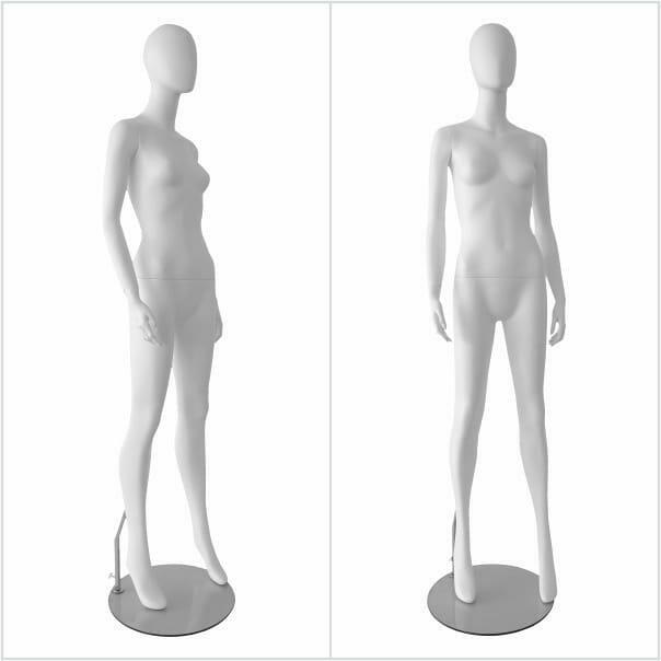 Manekin damski biały typ RKAB2-B