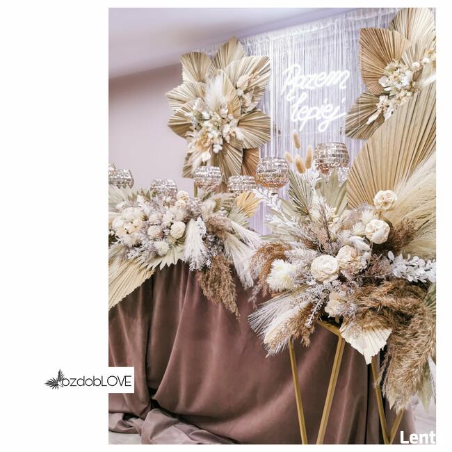 wypożyczalnia dekoracji Lublin, dekoracje ślubne, weselne