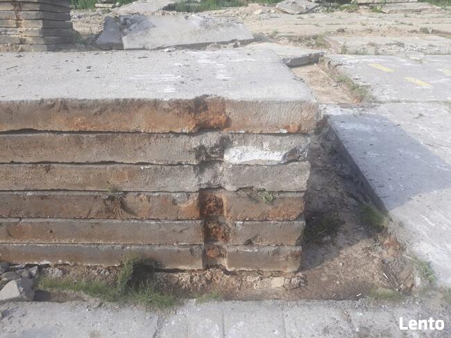 PŁYTY BETONOWE DROGOWE MON UŻYWANE