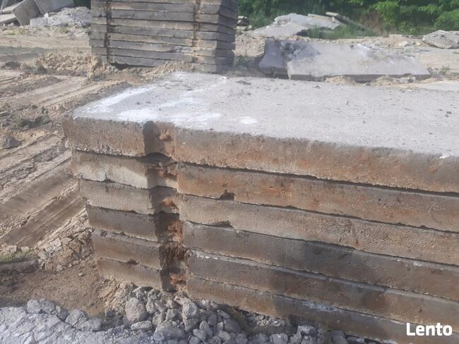 PŁYTY BETONOWE DROGOWE MON UŻYWANE