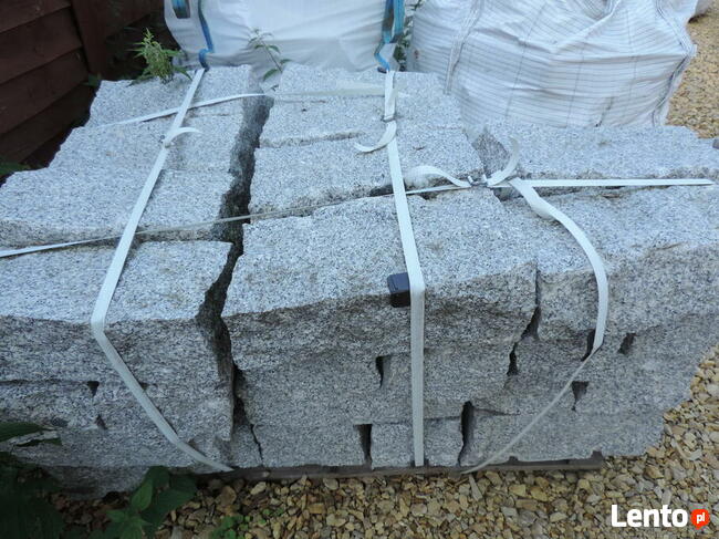 Kamień Murowy Szary 10/20/40 opornik granitowy Kora Kamienna