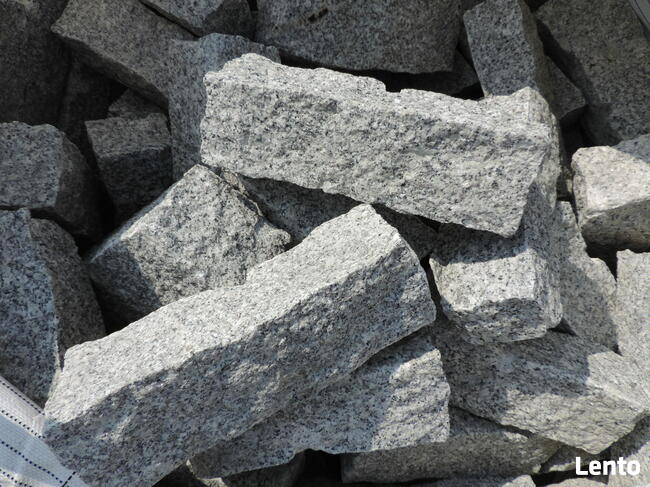 Kamień Murowy Szary 10/20/40 opornik granitowy Kora Kamienna